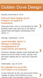 Mobile Screenshot of goldendovedesign.blogspot.com