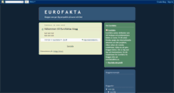 Desktop Screenshot of eurofakta.blogspot.com