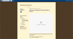 Desktop Screenshot of love-thailand-festival.blogspot.com
