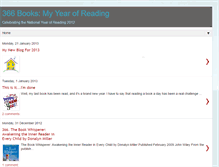 Tablet Screenshot of 366books.blogspot.com