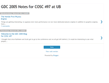 Tablet Screenshot of gdc2005.blogspot.com