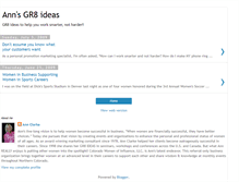 Tablet Screenshot of gr8ideasatwork.blogspot.com