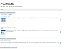 Tablet Screenshot of pranataline.blogspot.com