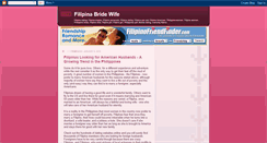 Desktop Screenshot of filipinabridewife.blogspot.com