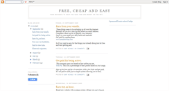 Desktop Screenshot of freecheapandeasy.blogspot.com