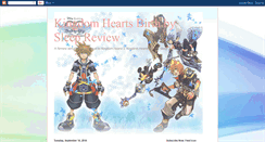 Desktop Screenshot of kingdomheartsbbsreview.blogspot.com