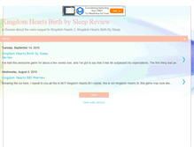 Tablet Screenshot of kingdomheartsbbsreview.blogspot.com