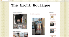 Desktop Screenshot of lightboutique.blogspot.com