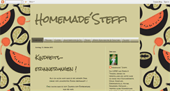 Desktop Screenshot of homemadesteffi.blogspot.com