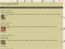 Tablet Screenshot of homemadesteffi.blogspot.com