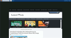 Desktop Screenshot of latestmusix.blogspot.com