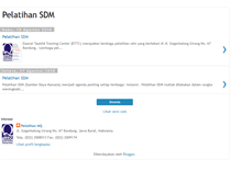 Tablet Screenshot of pelatihansdmindonesia.blogspot.com