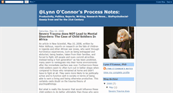 Desktop Screenshot of lynnoconnornotes.blogspot.com