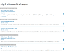 Tablet Screenshot of nightvisionopticalscopes.blogspot.com