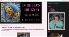 Desktop Screenshot of lorettasjourney.blogspot.com