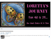 Tablet Screenshot of lorettasjourney.blogspot.com