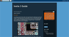 Desktop Screenshot of inotia3guide.blogspot.com