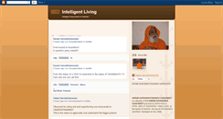 Desktop Screenshot of inteligentliving.blogspot.com