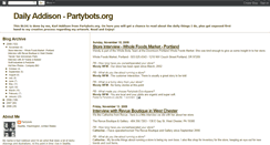 Desktop Screenshot of partybots.blogspot.com
