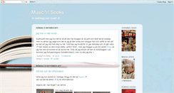 Desktop Screenshot of musicndbooks.blogspot.com