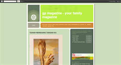 Desktop Screenshot of gpmagazine.blogspot.com