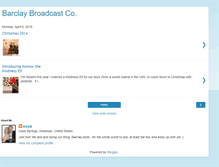 Tablet Screenshot of barclaybroadcastco.blogspot.com