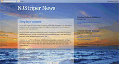 Desktop Screenshot of njstriper.blogspot.com