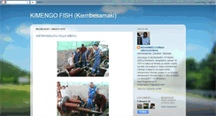 Desktop Screenshot of kimengofish.blogspot.com
