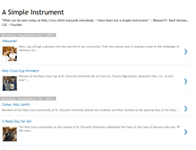 Tablet Screenshot of holycrossbrothers.blogspot.com
