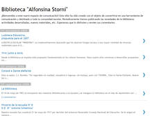 Tablet Screenshot of biblioteca-alfonsina.blogspot.com