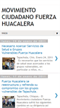 Mobile Screenshot of fuerzahuacalera.blogspot.com