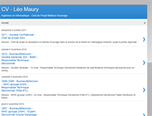 Tablet Screenshot of cvleomaury.blogspot.com