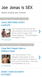 Mobile Screenshot of joejonasissex.blogspot.com