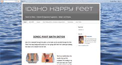 Desktop Screenshot of idahohappyfeet.blogspot.com