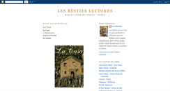 Desktop Screenshot of lesbestieslectores.blogspot.com