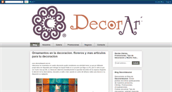 Desktop Screenshot of decorartesanal.blogspot.com