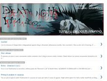 Tablet Screenshot of deathnote-ita.blogspot.com