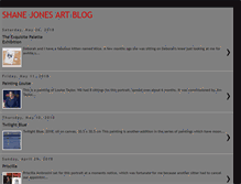 Tablet Screenshot of jonesartblog.blogspot.com
