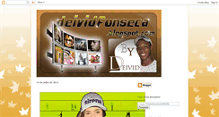 Desktop Screenshot of deividfonseca.blogspot.com