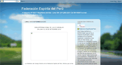 Desktop Screenshot of peruespirita.blogspot.com