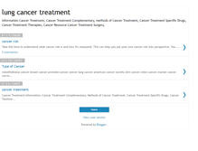 Tablet Screenshot of lung-cancertreatment.blogspot.com