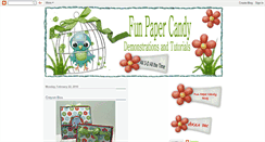 Desktop Screenshot of funpapercandydemos.blogspot.com