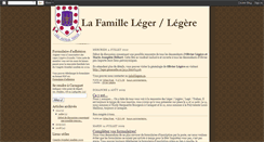 Desktop Screenshot of famille-legere.blogspot.com