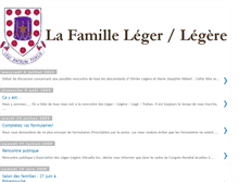 Tablet Screenshot of famille-legere.blogspot.com