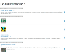 Tablet Screenshot of lasemprendedoras3.blogspot.com