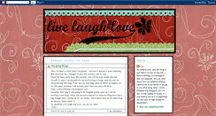 Desktop Screenshot of erin-livelaughandlove.blogspot.com