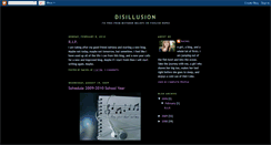 Desktop Screenshot of disillusionrachelanna.blogspot.com