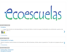 Tablet Screenshot of ecoescuelas.blogspot.com
