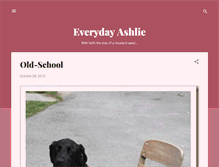 Tablet Screenshot of everydayashlie.blogspot.com