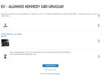 Tablet Screenshot of ex-alumnoskennedyg80.blogspot.com